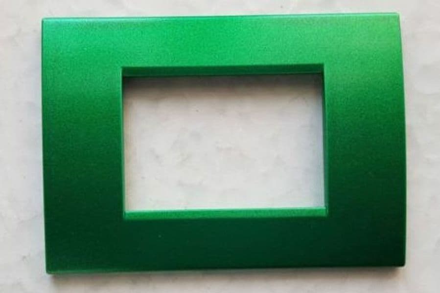 PLACCHETTE PLACCHE IN ABS PER SERIE MATIX BTICINO COMPATIBILE 3 4 6 MODULI COLOR - 79
