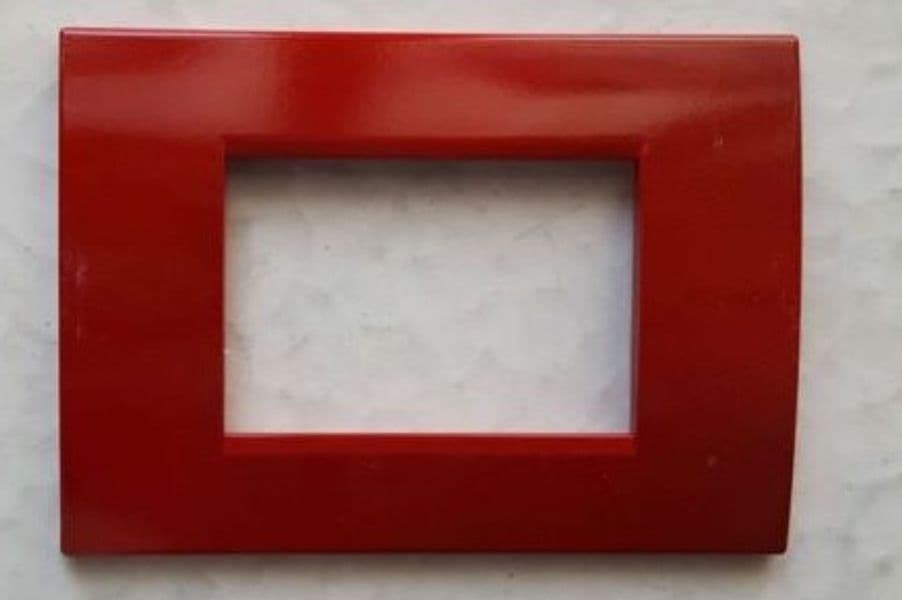 PLACCHETTE PLACCHE IN ABS PER SERIE MATIX BTICINO COMPATIBILE 3 4 6 MODULI COLOR - 83