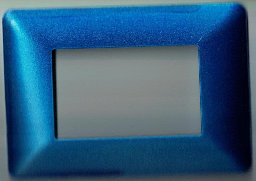 PLACCHETTE PLACCHE IN ABS PER SERIE MATIX BTICINO COMPATIBILE 3 4 6 MODULI COLOR - 22