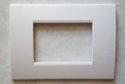 PLACCHETTE PLACCHE IN ABS PER SERIE MATIX BTICINO COMPATIBILE 3 4 6 MODULI COLOR - 27