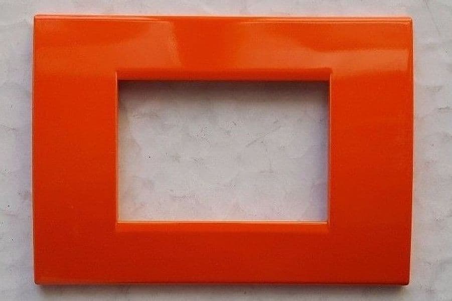 PLACCHETTE PLACCHE IN ABS PER SERIE MATIX BTICINO COMPATIBILE 3 4 6 MODULI COLOR - 29