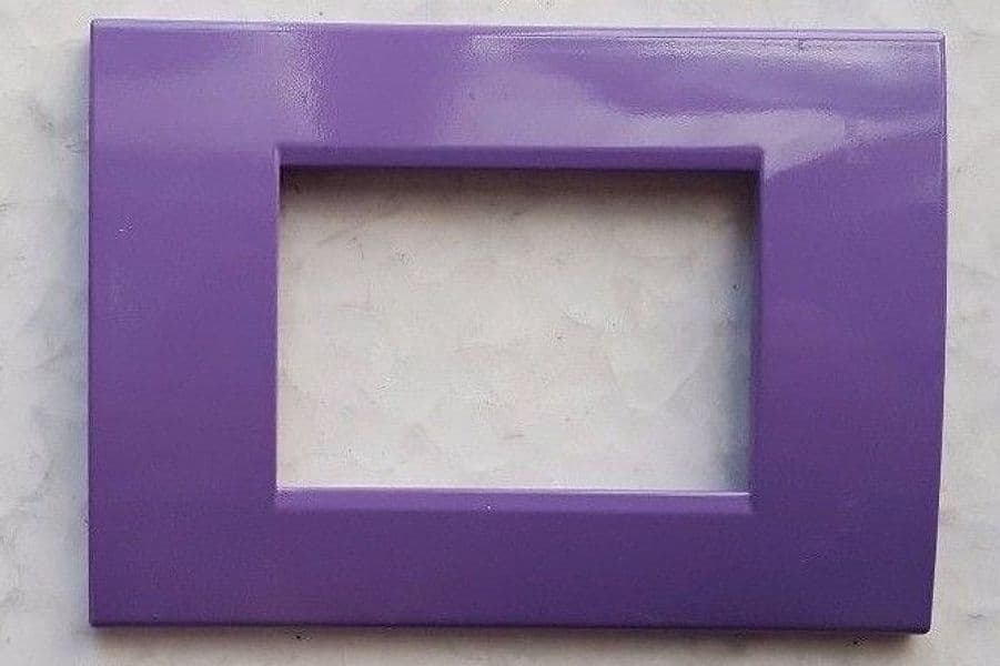PLACCHETTE PLACCHE IN ABS PER SERIE MATIX BTICINO COMPATIBILE 3 4 6 MODULI COLOR - 30