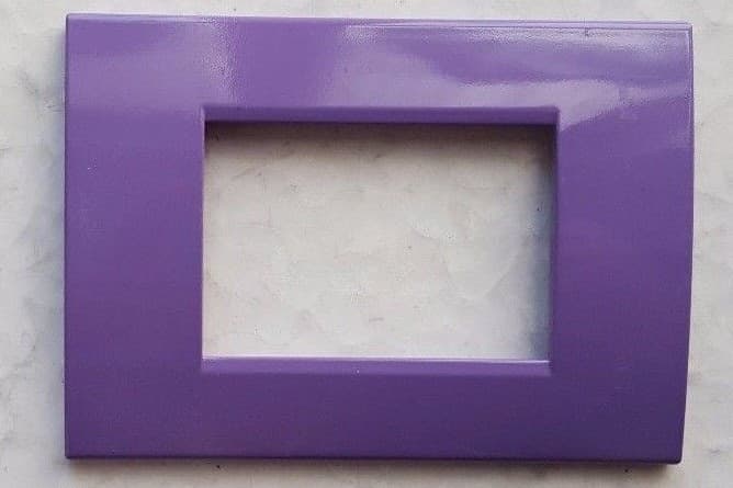 PLACCHETTE PLACCHE IN ABS PER SERIE MATIX BTICINO COMPATIBILE 3 4 6 MODULI COLOR - 30