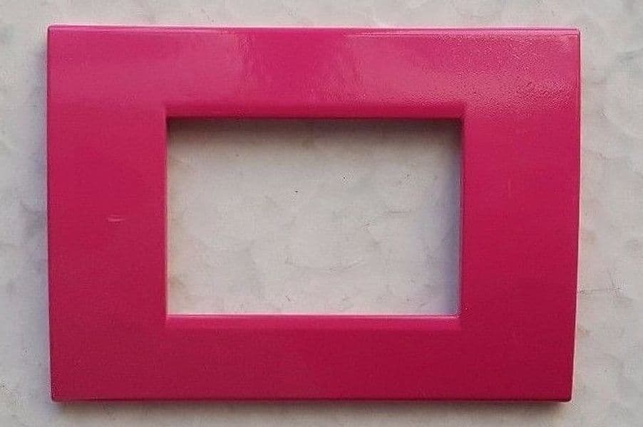 PLACCHETTE PLACCHE IN ABS PER SERIE MATIX BTICINO COMPATIBILE 3 4 6 MODULI COLOR - 33