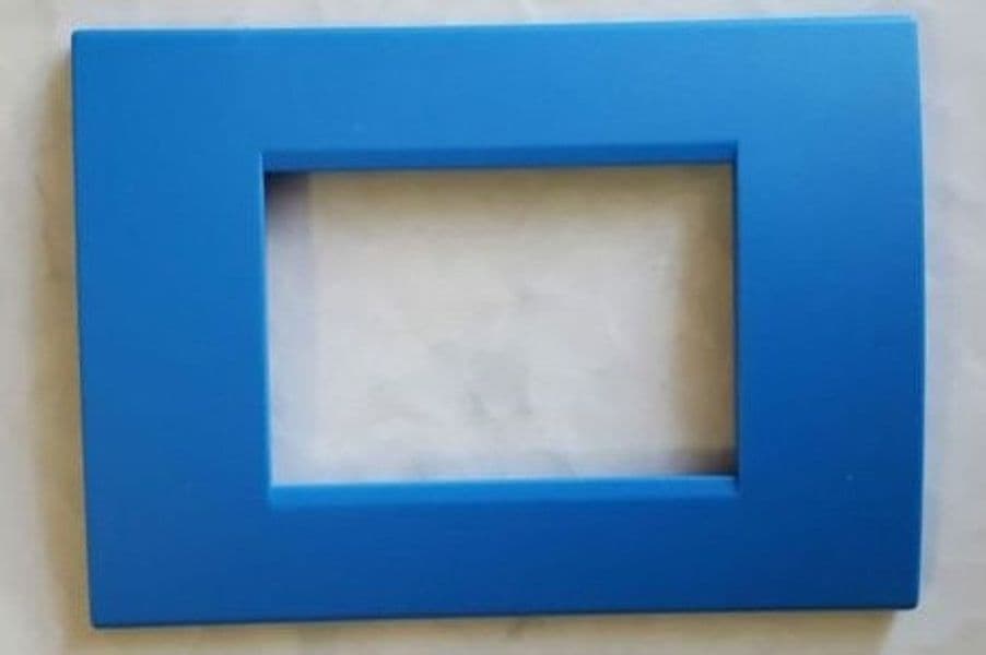 PLACCHETTE PLACCHE IN ABS PER SERIE MATIX BTICINO COMPATIBILE 3 4 6 MODULI COLOR - 36