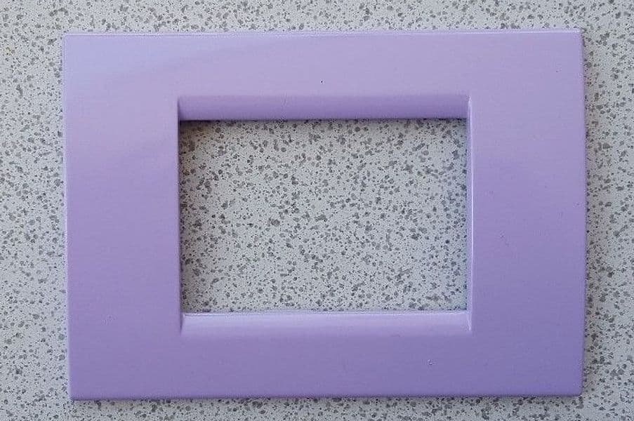 PLACCHETTE PLACCHE IN ABS PER SERIE MATIX BTICINO COMPATIBILE 3 4 6 MODULI COLOR - 49