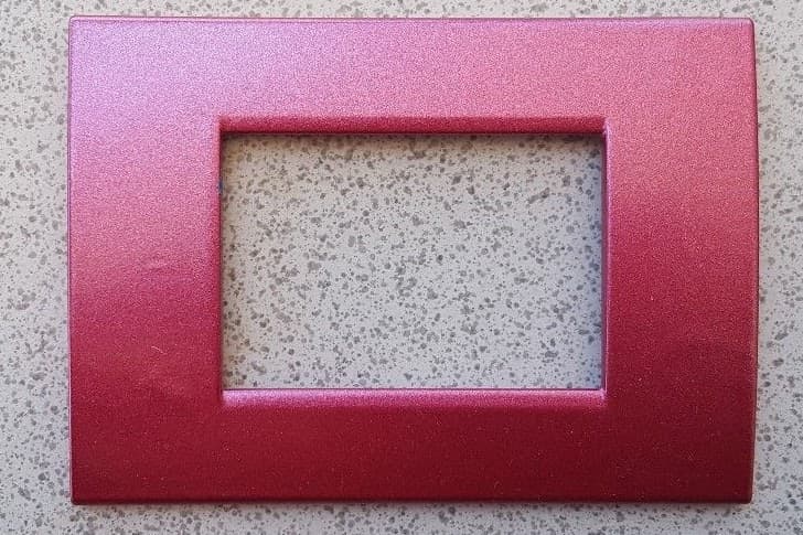 PLACCHETTE PLACCHE IN ABS PER SERIE MATIX BTICINO COMPATIBILE 3 4 6 MODULI COLOR - 51