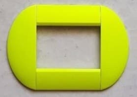 PLACCA PLACCHE PLACCHETTE COMPATIBILI LIVING INTERNATIONAL LIGHT BOMBATE BTICINO - 78