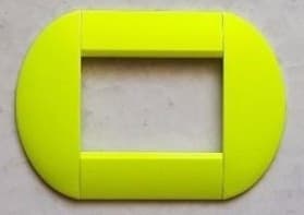 PLACCA PLACCHE PLACCHETTE COMPATIBILI LIVING INTERNATIONAL LIGHT BOMBATE BTICINO - 37
