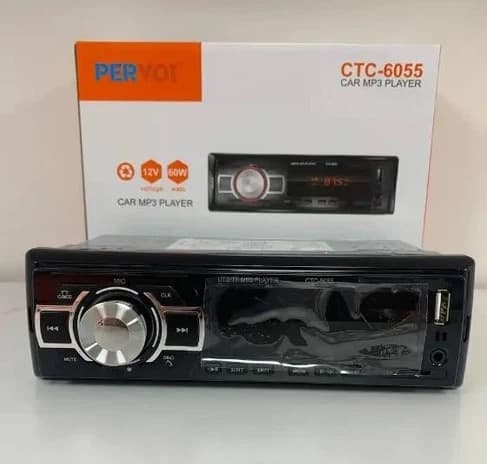 AUTORADIO CTC-6055 BLUETOOTH 4X60W 12V RADIO FM LETTORE MP3 MUSICA AUX/SD SLOT USB - 3