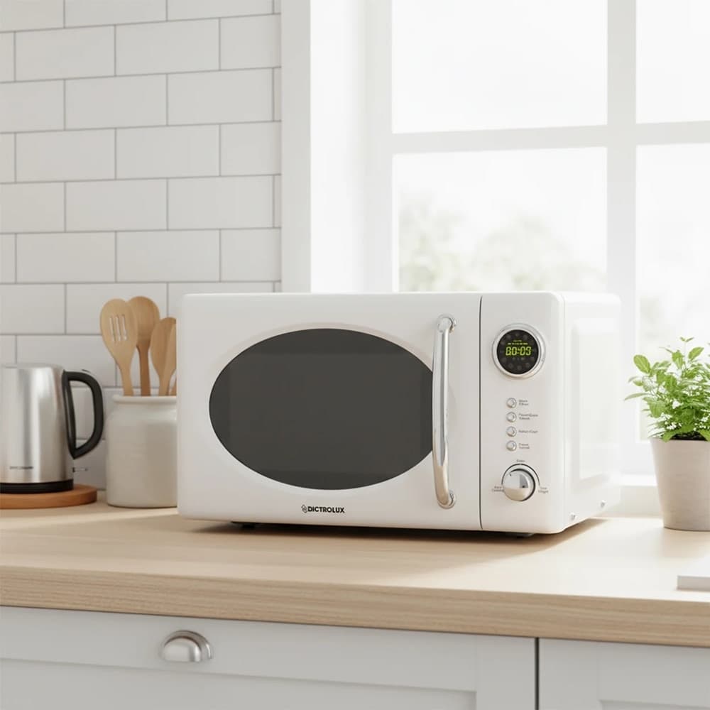 FORNO MICROONDE DIGITALE 20 LITRI 700 WATT PIATTO Ø245MM 5 LIVELLI POTENZA 12 PROGRAMMI - 3