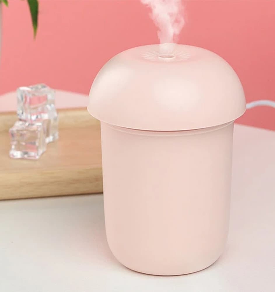 UMIDIFICATORE DIFFUSORE D'ARIA DESIGN FUNGO PURIFICATORE AMBIENTI BAMBINI 3 COLORI Q-A239 - 3