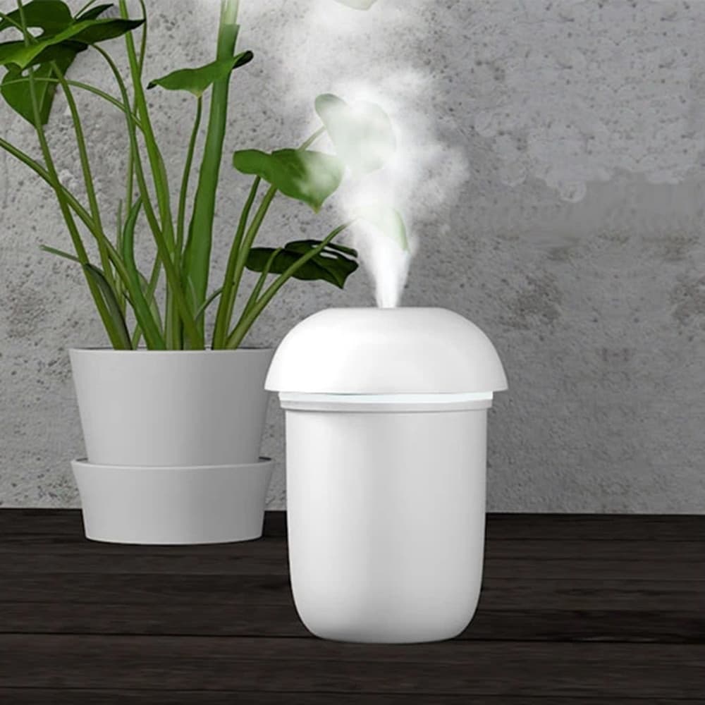 UMIDIFICATORE DIFFUSORE D'ARIA DESIGN FUNGO PURIFICATORE AMBIENTI BAMBINI 3 COLORI Q-A239 - 9