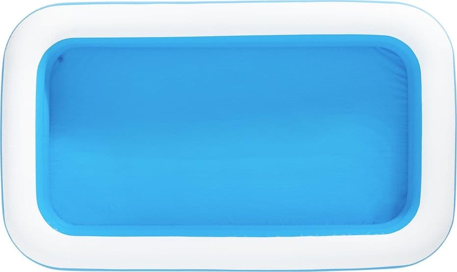 PISCINA GONFIABILE FAMILIARE 305 X 183 X 46 CM RETTANGOLARE 2 ANELLI GIARDINO 54150 - 9