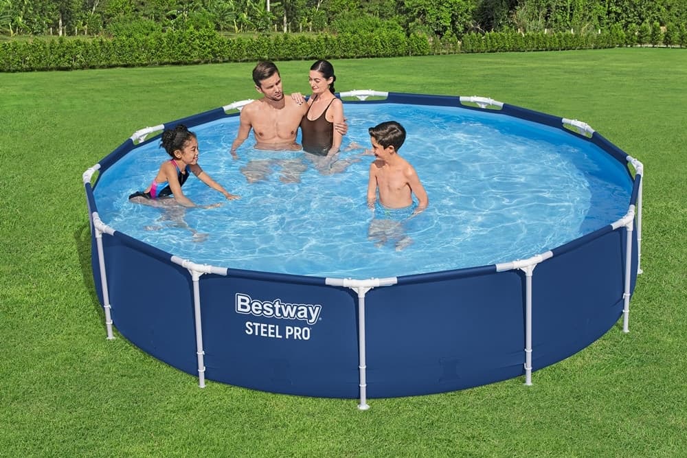 PISCINA FUORI TERRA STEEL PRO SENZA POMPA Ø 366 X 76 CM ROTONDA GIARDINO ESTATE 56706 - 3