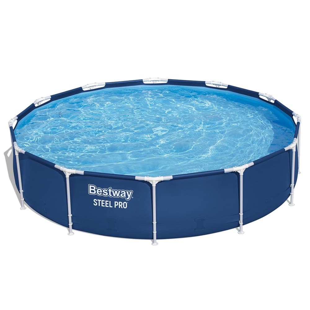 PISCINA FUORI TERRA STEEL PRO SENZA POMPA Ø 366 X 76 CM ROTONDA GIARDINO ESTATE 56706 - 9