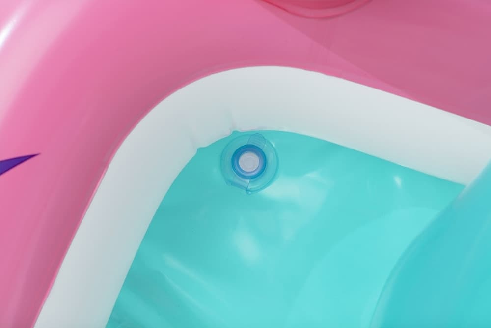 CENTRO GIOCHI GONFIABILE ACQUATICO PER BAMBINE FORMA FARFALLA 180X180X117CM PISCINA 53175 - 11