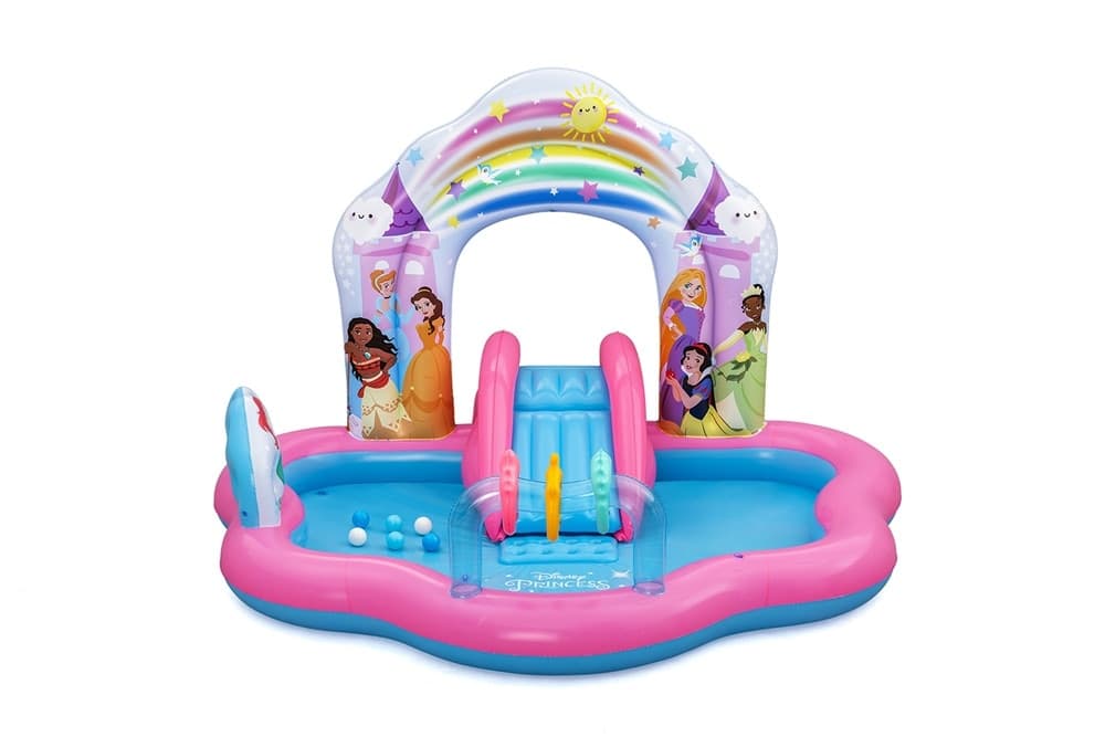 CENTRO GIOCHI ACQUATICO PRINCESS ENCHANTED WORLD 221X193X140CM GONFIABILE PISCINA 9103 - 7
