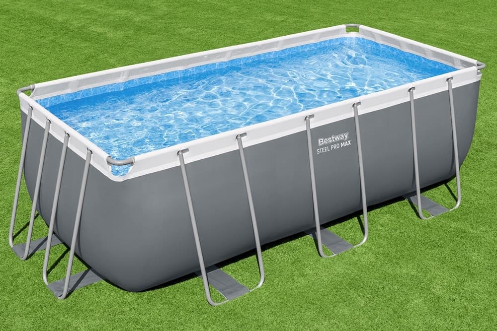PISCINA RETTANGOLARE STEEL PRO MAX CON STRUTTURA ACCIAIO POMPA FILTRO 412X201X122CM 56456 - 8
