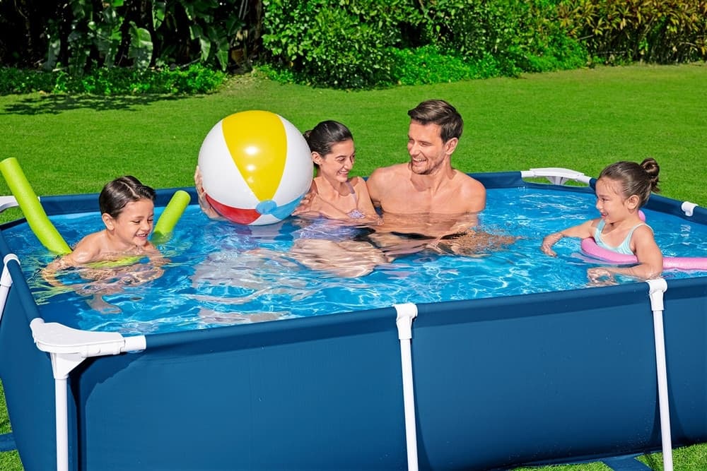 PISCINA RETTANGOLARE FUORI TERRA STEEL PRO FRAME SENZA POMPA CON STRUTTURA 259X170X61CM 56403 - 3