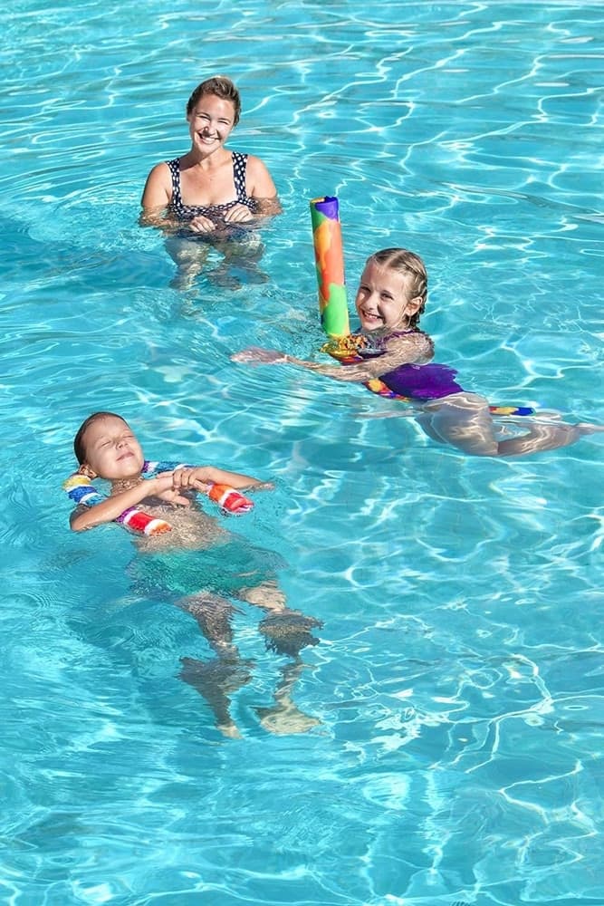 TUBO GALLEGGIANTE IN SCHIUMA AQUA BONES PER PISCINA 6,4X122CM FANTASIE ASSORTITE 32217 - 9