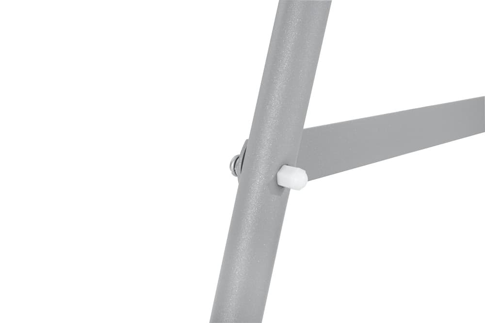 SCALA DA PISCINA FUORI TERRA 84CM SCALETTA SICUREZZA 2 GRADINI PLASTICA RESISTENTE 58430 - 5