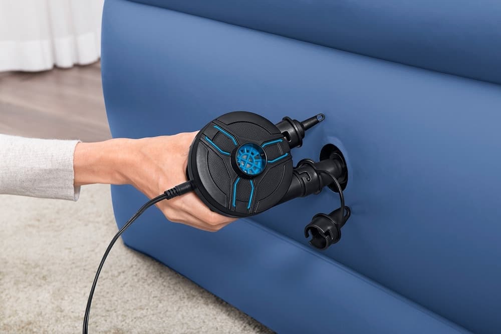 POMPA DI GONFIAGGIO ELETTRICA POWERTOUCH ACCENDISIGARI 12/230V 490L/MIN 3 ADATTATORI 62255 - 3