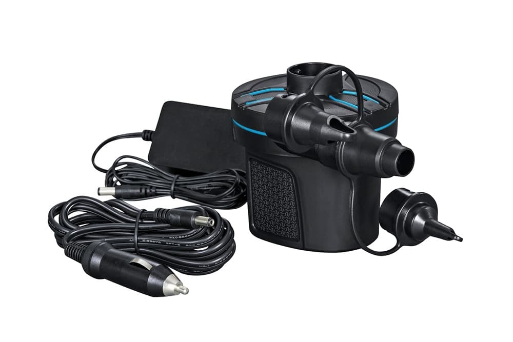POMPA DI GONFIAGGIO ELETTRICA POWERTOUCH ACCENDISIGARI 12/230V 490L/MIN 3 ADATTATORI 62255 - 6