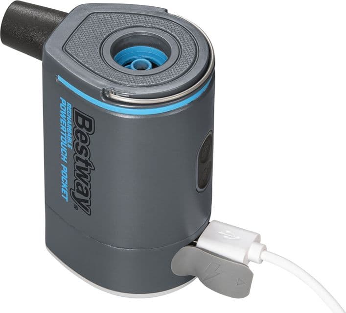 POMPA AD ARIA GONFIAGGIO POWERTOUCH POCKET A BATTERIA RICARICABILE 200L/MIN LUCE LED 62322 - 4
