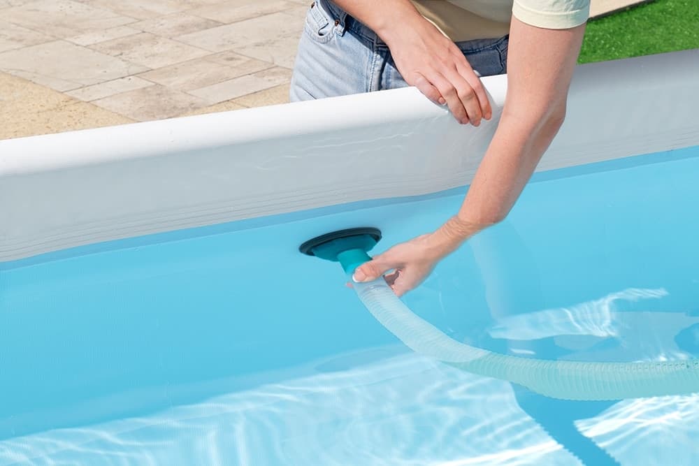 KIT COMPLETO PER CURA PULIZIA PISCINA FUORI TERRA FINO A 610CM CON ASPIRATORE SKIMMER 58237 - 6