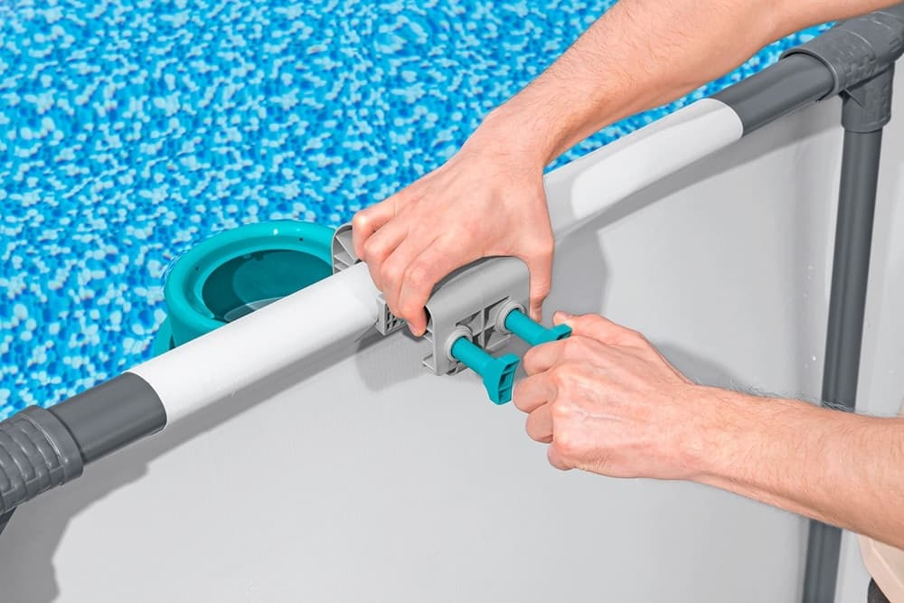 KIT COMPLETO PER CURA PULIZIA PISCINA FUORI TERRA FINO A 610CM CON ASPIRATORE SKIMMER 58237 - 7