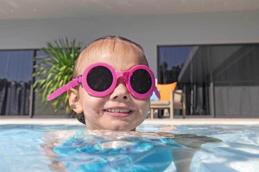 OCCHIALINI DA NUOTO AQUASHADES PER BAMBINI 3+ ANNI FASCIA REGOLABILE IN SILICONE 21178 - 14