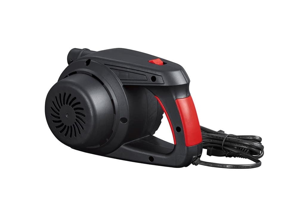 POMPA DI GONFIAGGIO ELETTRICA POWERGRIP 1.100 L/MIN CON MANIGLIA 3 ADATTATORI 62258 - 10