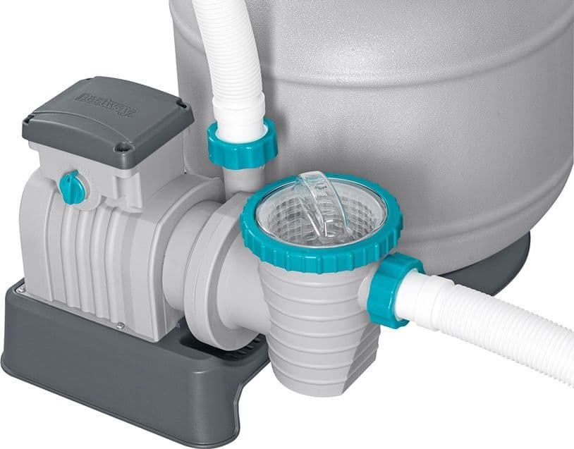 POMPA SISTEMA DI FILTRAGGIO A SABBIA CON TIMER MANOMETRO 8.327L/H PISCINE FUORI TERRA 58499 - 11
