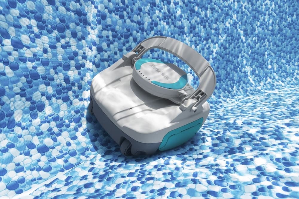 ROBOT PULITORE PER FONDO PISCINA AUTONOMO A BATTERIA RICARICABILE AQUATRONIX G100 58864 - 3