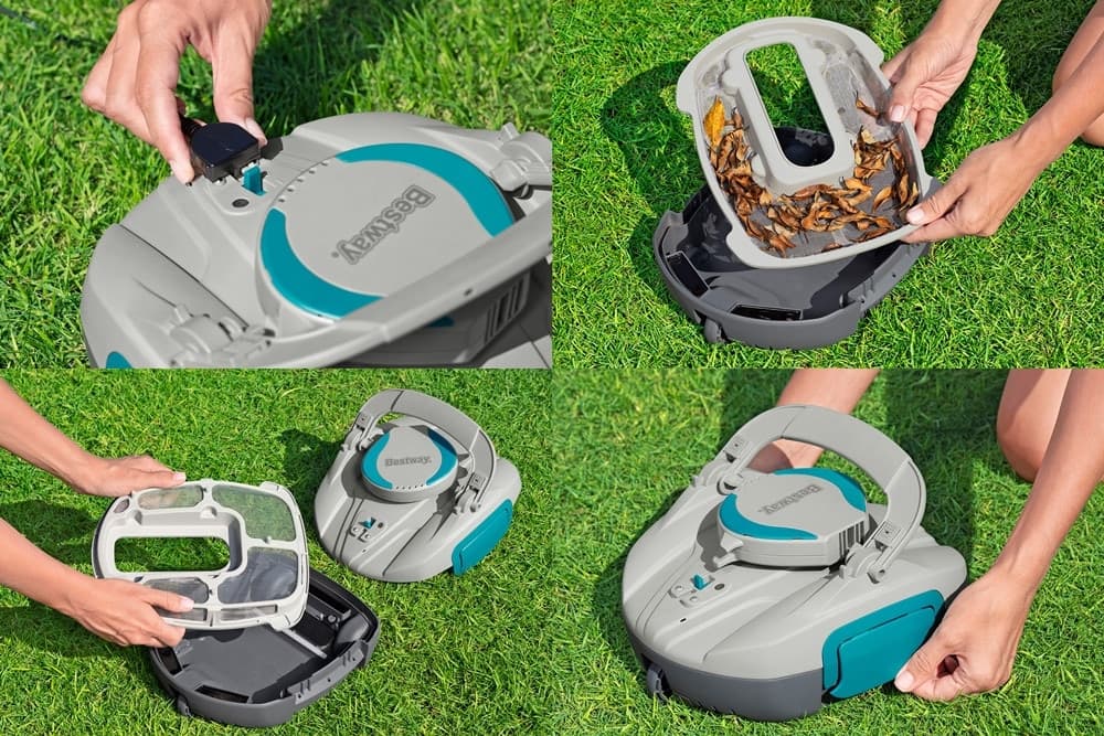 ROBOT PULITORE PER FONDO PISCINA AUTONOMO A BATTERIA RICARICABILE AQUATRONIX G100 58864 - 10