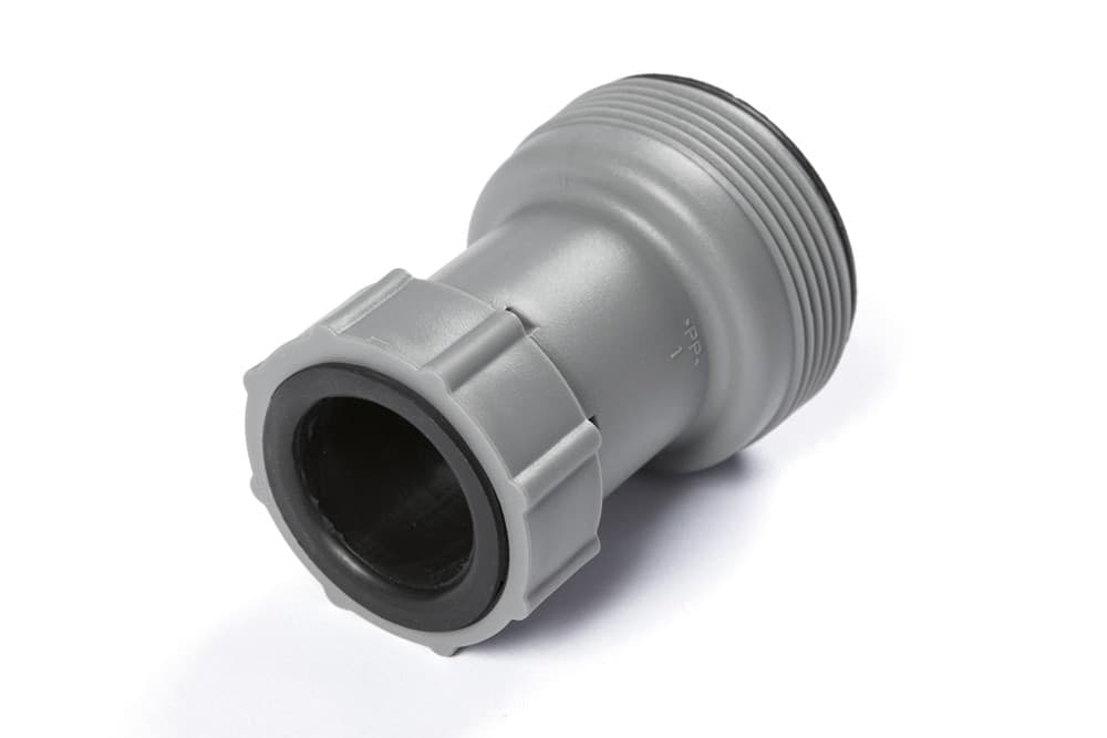 2PZ ADATTATORE PER COLLEGARE TUBI DA 38MM A VALVOLE PISCINA DA 32MM SISTEMI FILTRAGGIO 58236 - 3
