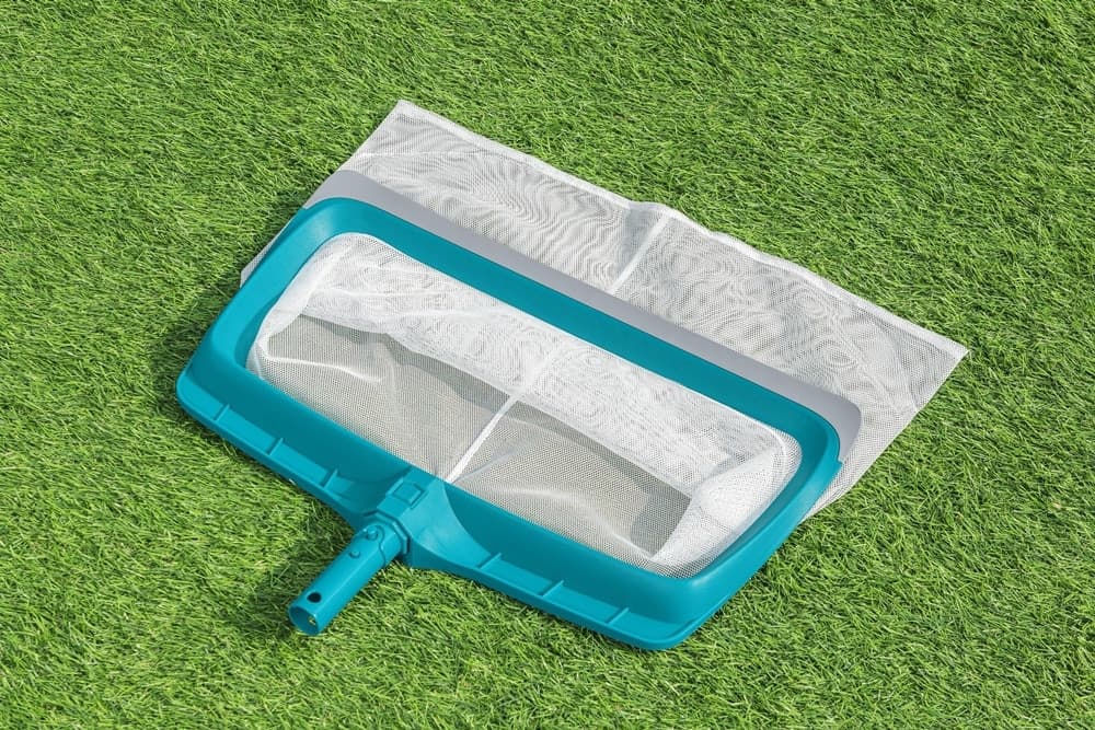 RETINO SKIMMER CON BORDO IN GOMMA PER PULIZIA PISCINA PER ASTA TELESCOPICA Ø30MM 58660 - 4