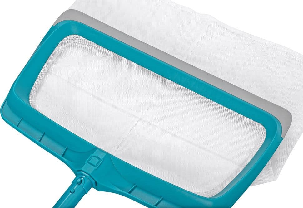 RETINO SKIMMER CON BORDO IN GOMMA PER PULIZIA PISCINA PER ASTA TELESCOPICA Ø30MM 58660 - 7