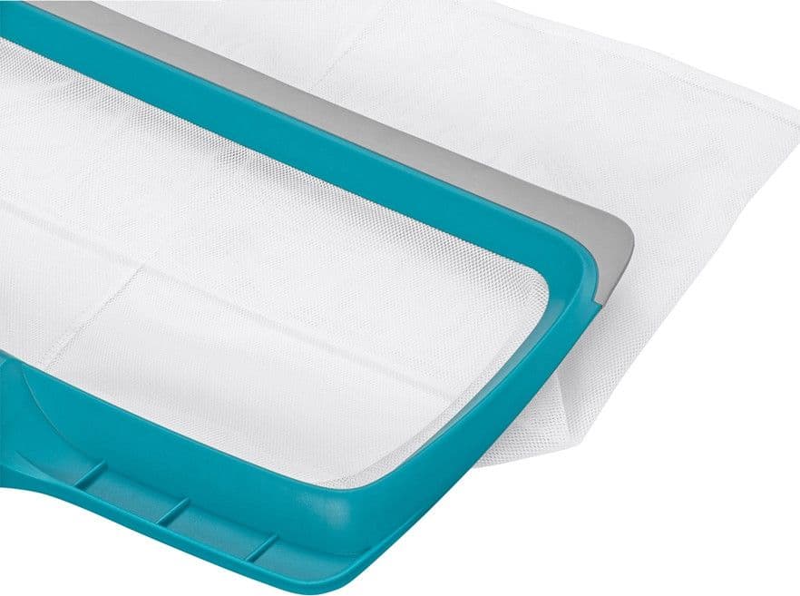RETINO SKIMMER CON BORDO IN GOMMA PER PULIZIA PISCINA PER ASTA TELESCOPICA Ø30MM 58660 - 8