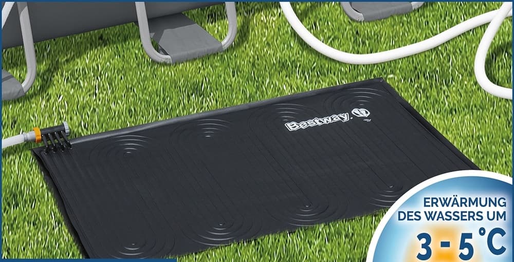 PANNELLO TAPPETINO RISCALDATORE A ENERGIA SOLARE PER PISCINA FUORI TERRA 110X171CM 58423 - 10