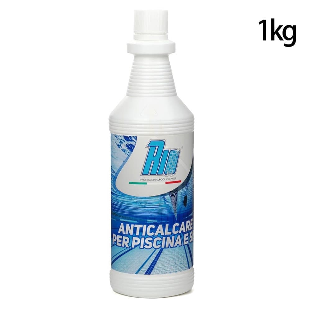 FLACONE TRATTAMENTO ANTICALCARE PER PULIZIA PISCINA VASCHE IDROMASSAGGIO SPA 1KG 655349A - 2