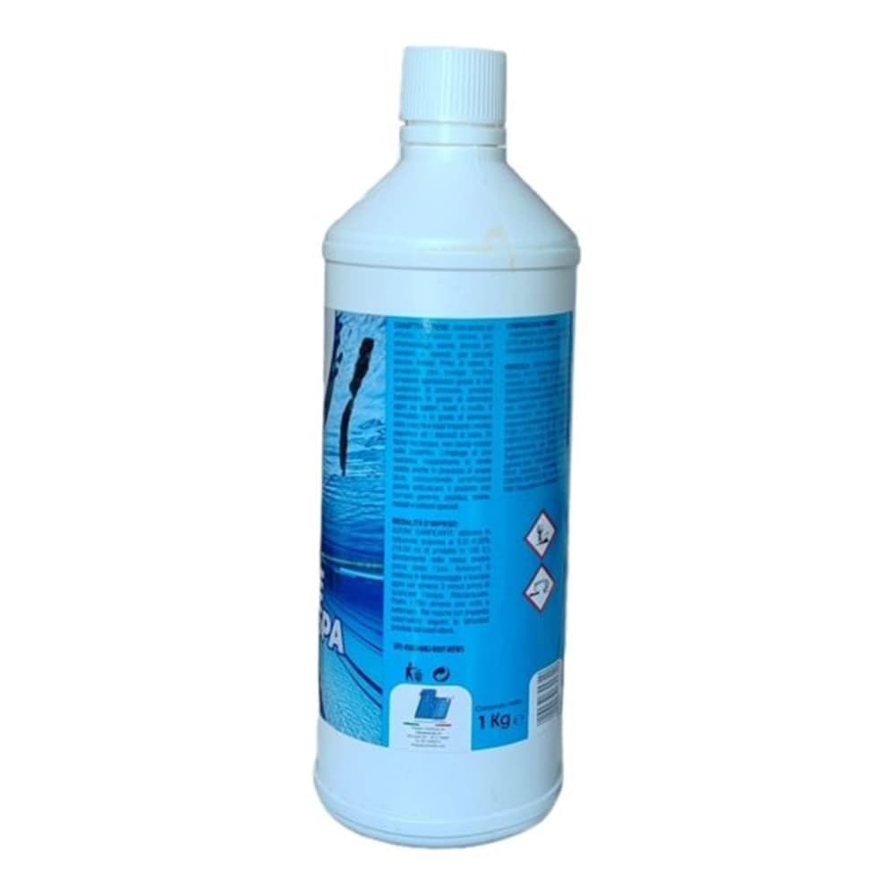 FLACONE TRATTAMENTO ANTICALCARE PER PULIZIA PISCINA VASCHE IDROMASSAGGIO SPA 1KG 655349A - 3