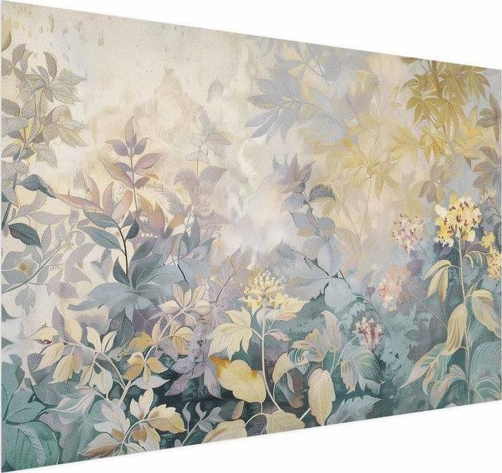 Poster - Tapestry Pattern in Colorful Flowers - 15