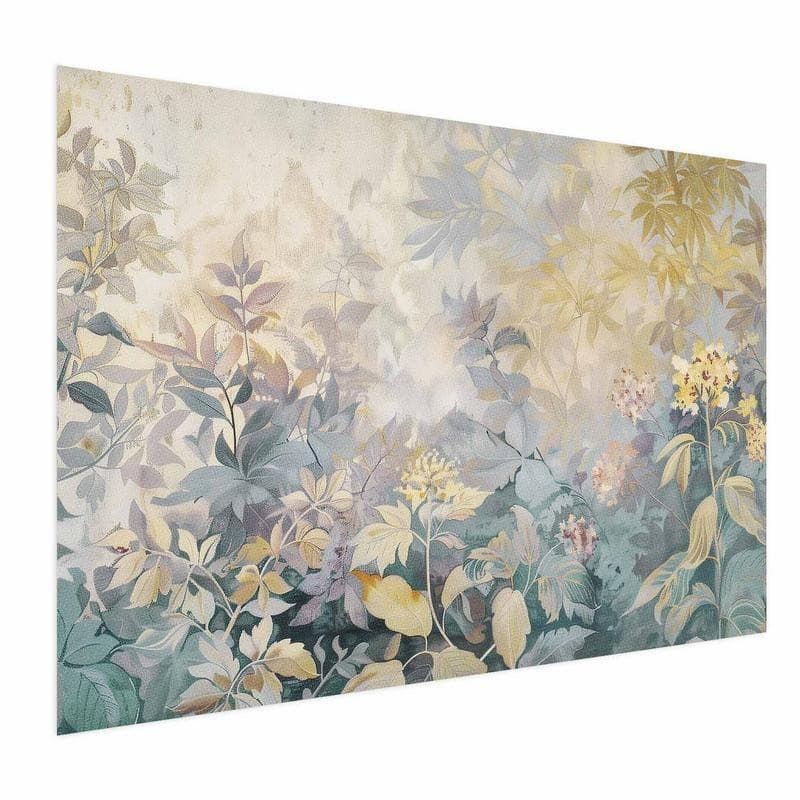 Poster - Tapestry Pattern in Colorful Flowers - 15