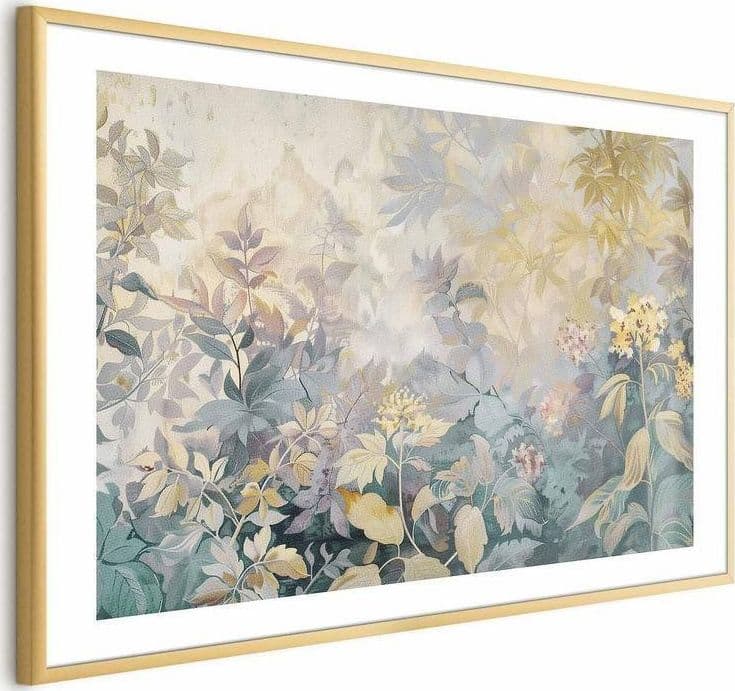 Poster - Tapestry Pattern in Colorful Flowers - 4