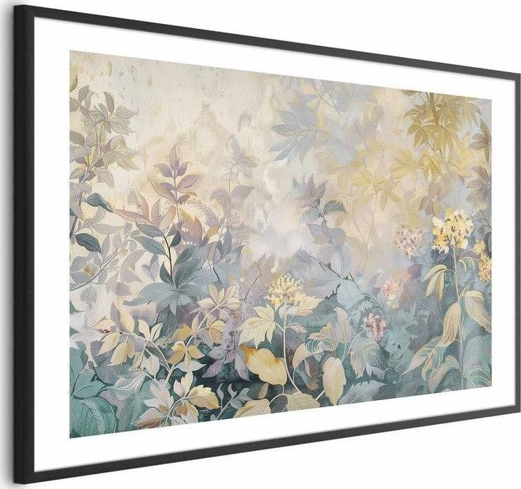 Poster - Tapestry Pattern in Colorful Flowers - 5