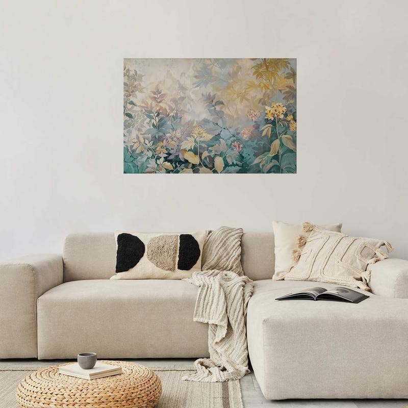 Poster - Tapestry Pattern in Colorful Flowers - 7