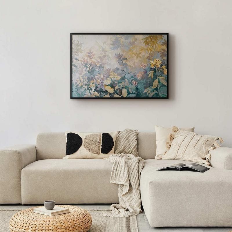 Poster - Tapestry Pattern in Colorful Flowers - 8