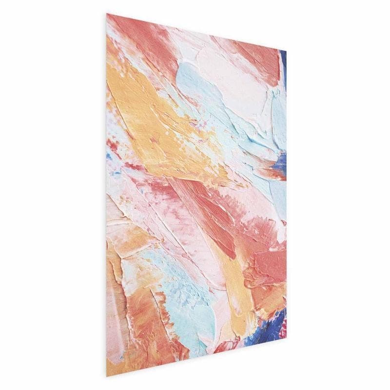 Poster - Colorful Harmony - dynamic color transitions in pastel tones - 16